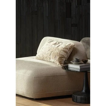 Hot WOOOD Soya Bijzettafel Mango Hout/glas Zwart