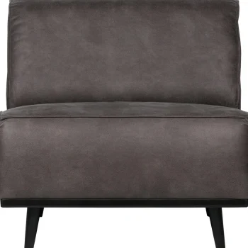 Hot WOOOD Statement 1-zits Element Ecoleer Donkergrijs