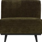 Clearance WOOOD Statement 1-zits Element Ribstof Warm Groen