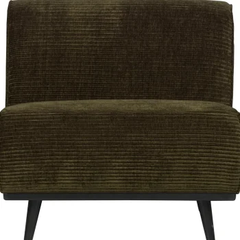 Clearance WOOOD Statement 1-zits Element Ribstof Warm Groen