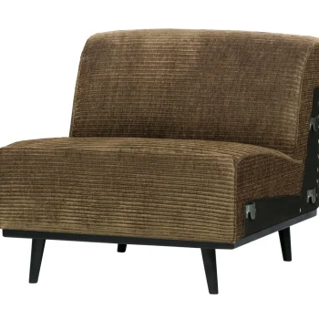 Outlet WOOOD Statement 1-zits Element Ribstof Rots