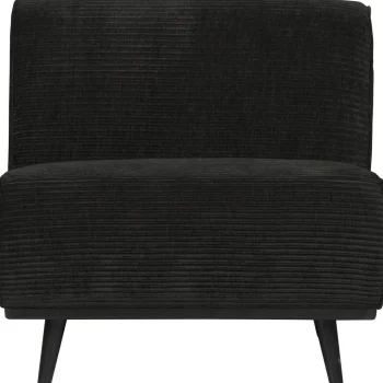 Best WOOOD Statement 1-zits Element Ribstof Grafiet Grafietgrijs