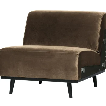 Hot WOOOD Statement 1-zits Element Velvet Taupe