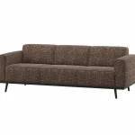 Outlet WOOOD Statement 3-zits Bank 230 Cm Bruin Melange