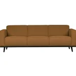 Discount WOOOD Statement 3-zits Bank 230 Cm Bouclé Boter Botergeel