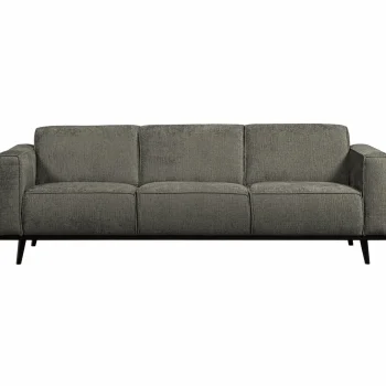 Sale WOOOD Statement 3-zits Bank 230 Cm Structure Velvet Frost