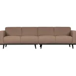 Hot WOOOD Statement 4-zits Bank 280 Cm Bouclé Nougat