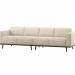 Clearance WOOOD Statement 4-zits Bank 280 Cm Beige Melange