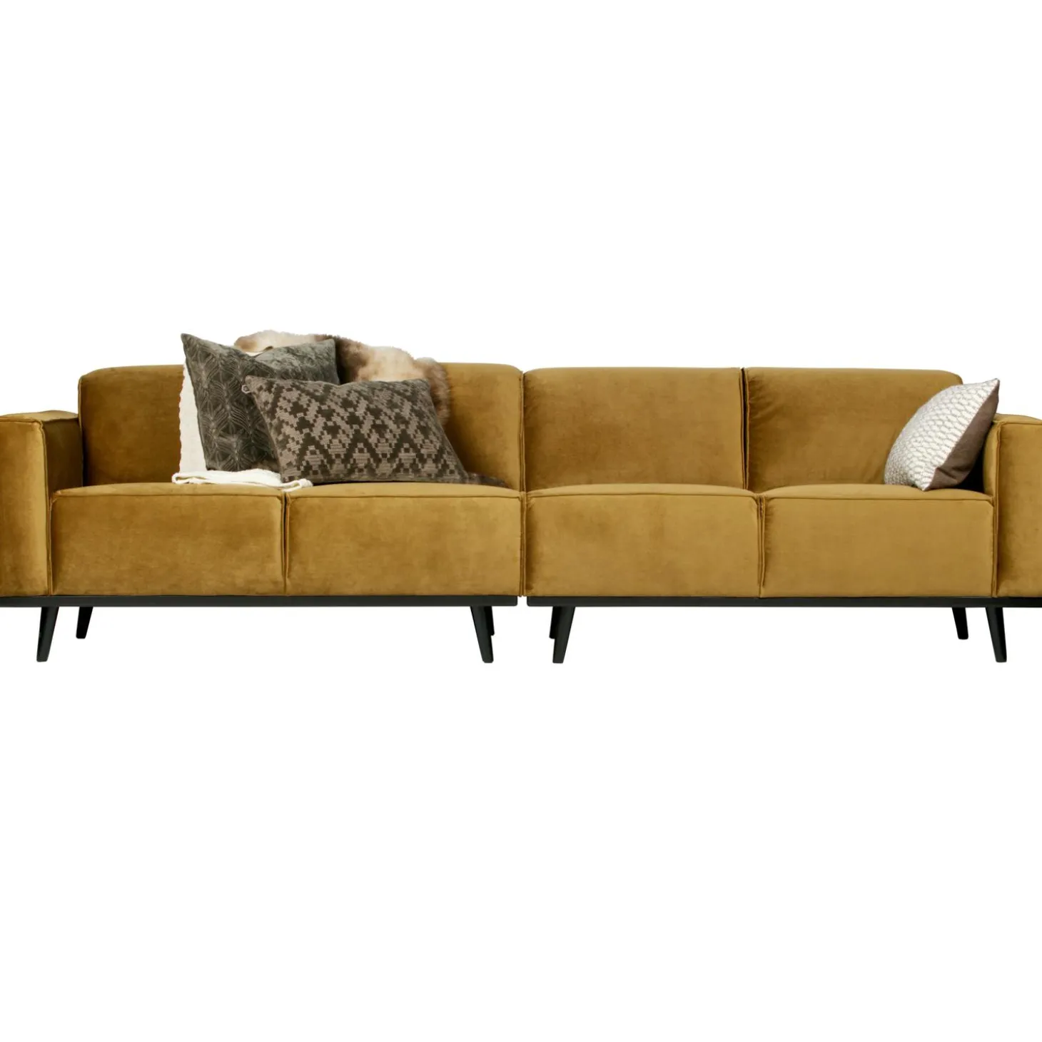 statement-4-zits-bank-280-cm-v-xDiZJCja-4.webp Best WOOOD Statement 4-zits Bank 280 Cm Velvet Honinggeel