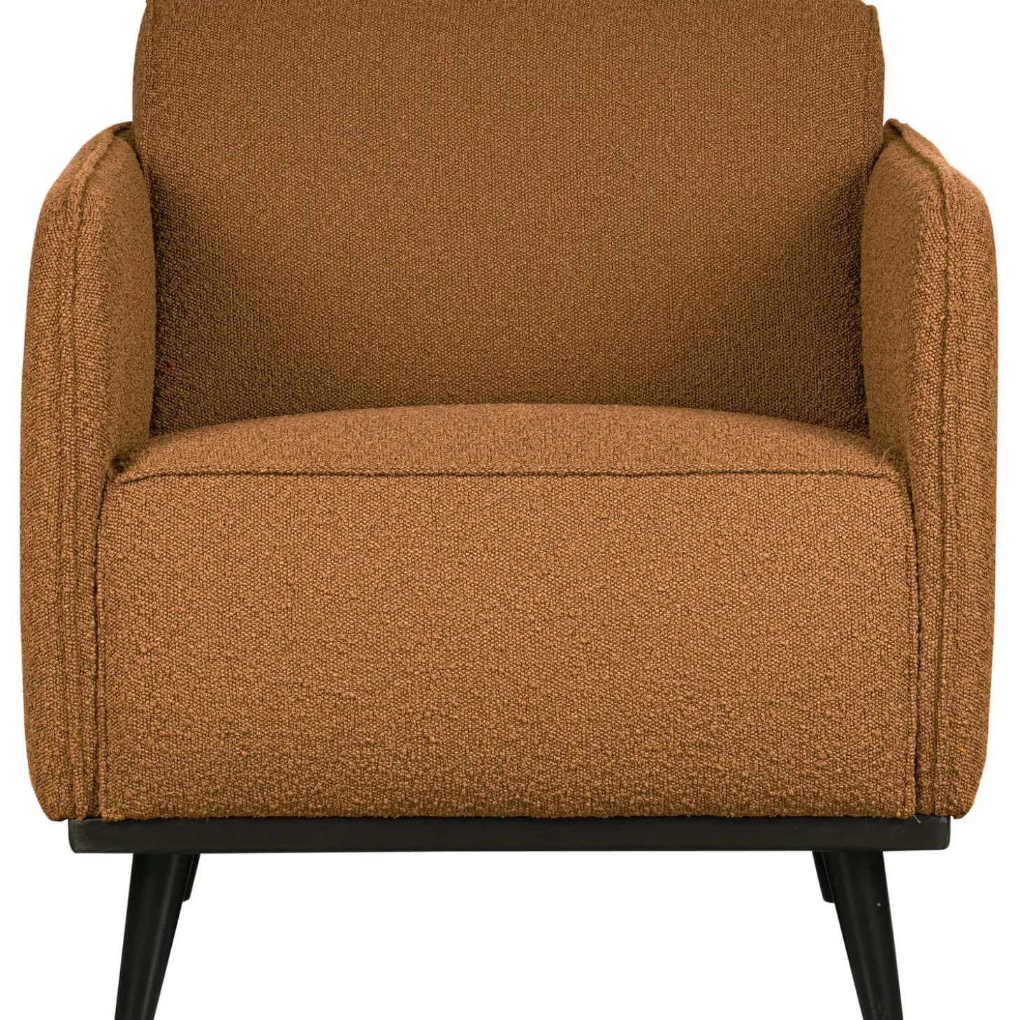 statement-fauteuil-met-arm-bou-whmENgtz-0.webp Clearance WOOOD Statement Fauteuil Met Arm Bouclé Boter Botergeel
