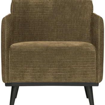 Clearance WOOOD Statement Fauteuil Met Arm Ribstof Rots