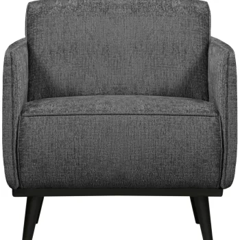 Outlet WOOOD Statement Fauteuil Met Arm Structure Velvet Mountain