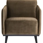 Discount WOOOD Statement Fauteuil Met Arm Velvet Taupe
