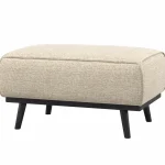 Hot WOOOD Statement Hocker Beige Melange