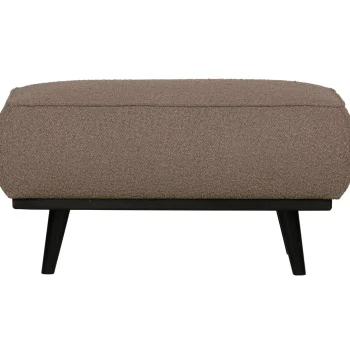 Hot WOOOD Statement Hocker Bouclé Nougat