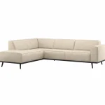 Discount WOOOD Statement Hoekbank Links Beige Melange