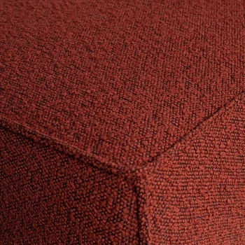 Sale WOOOD Statement Hoekbank Links Bouclé Kastanje Kastanjebruin