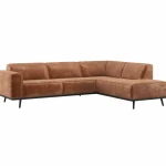 Clearance WOOOD Statement Hoekbank Rechts Chenille Velvet Terra