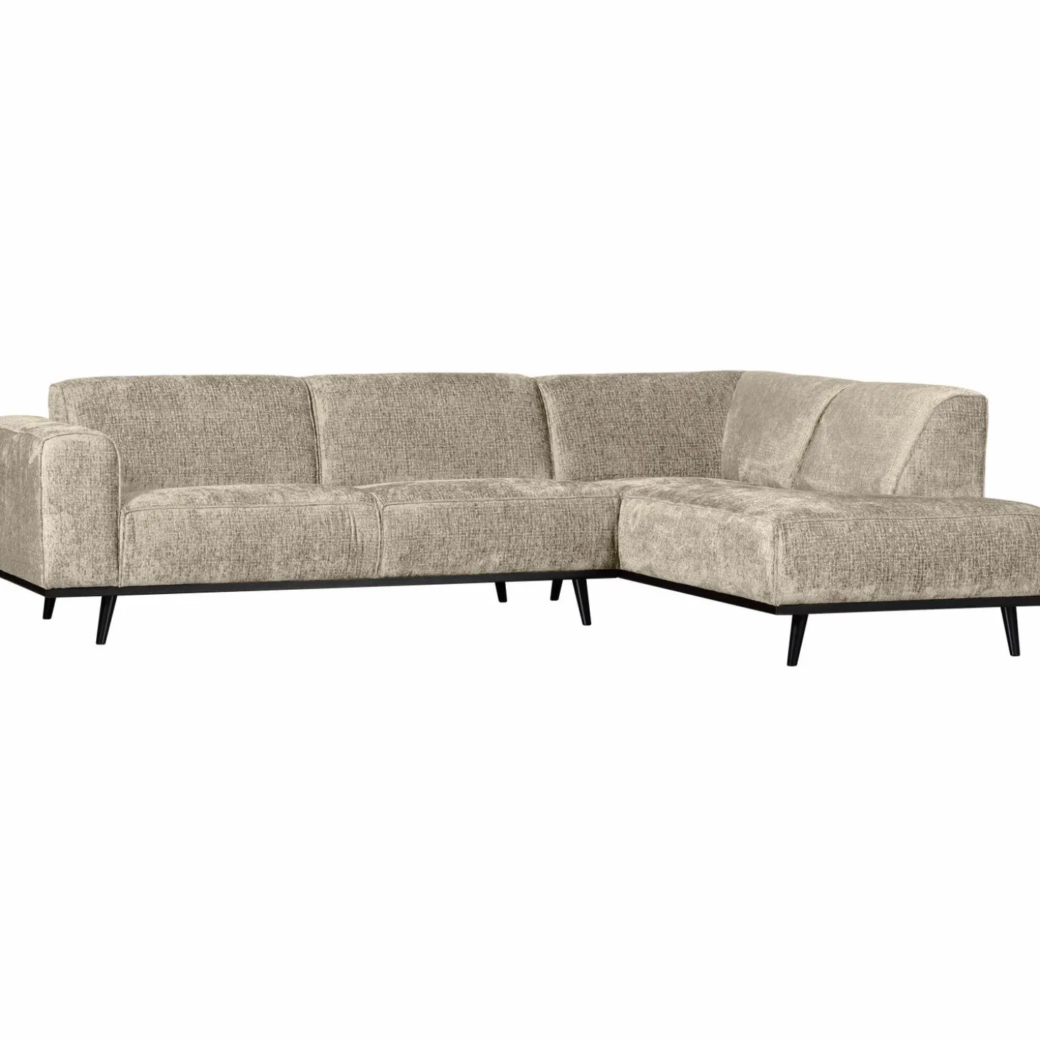 statement-hoekbank-rechts-stru-FpLrhGmV-0.webp Clearance WOOOD Statement Hoekbank Rechts Structure Velvet Wheatfield