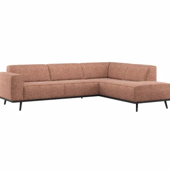 Hot WOOOD Statement Hoekbank Rechts Terra Melange