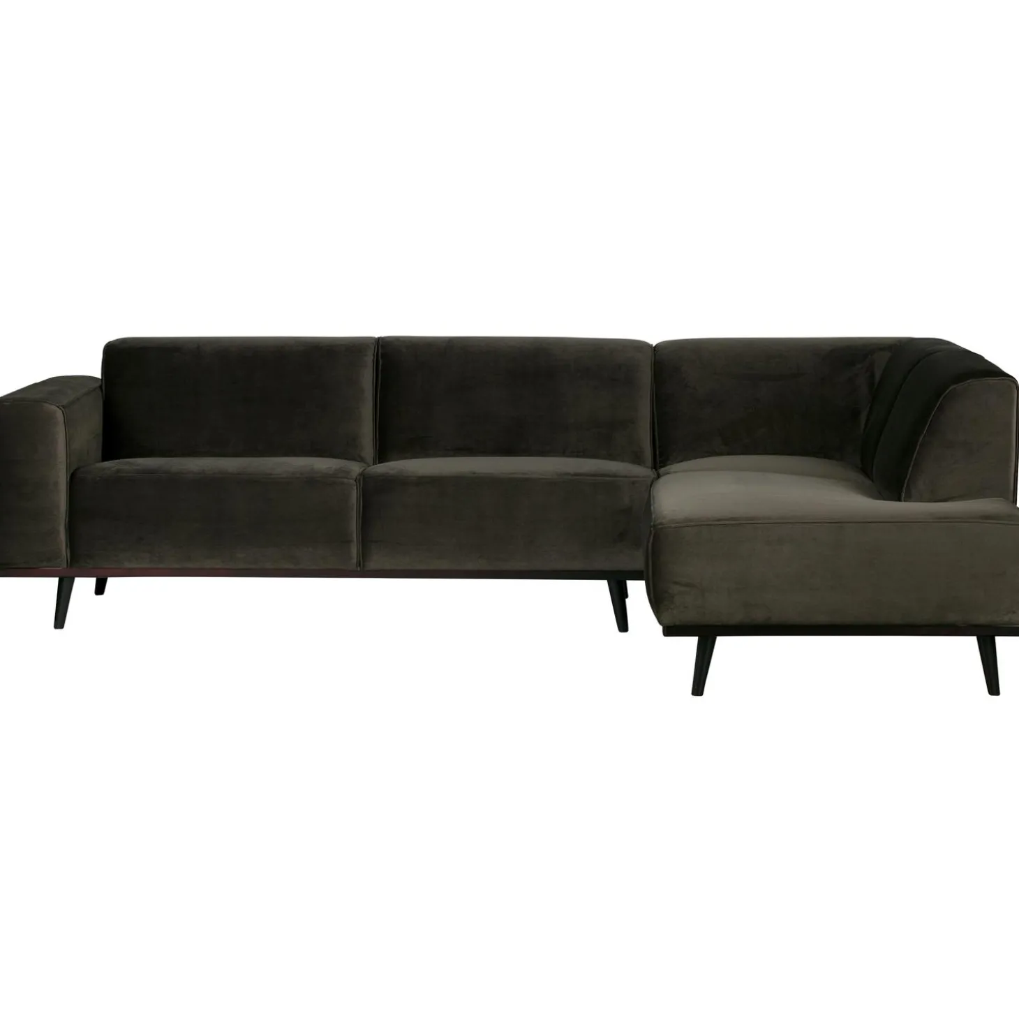 statement-hoekbank-rechts-velv-lzHBIFYG-0.webp Discount WOOOD Statement Hoekbank Rechts Velvet Warm Groen