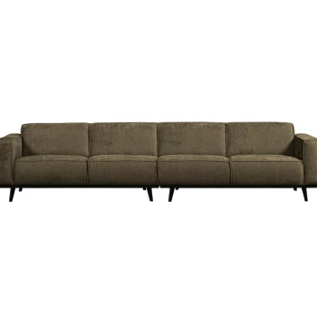 Discount WOOOD Statement XL 4-zits Bank 372 Cm Structure Velvet Bonsai