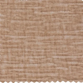 Best WOOOD Statement XL 4-zits Bank 372 Cm Chenille Velvet Naturel