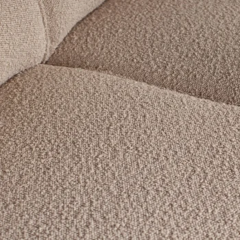 Online WOOOD Statement XL 4-zits Bank 372 Cm Bouclé Beige