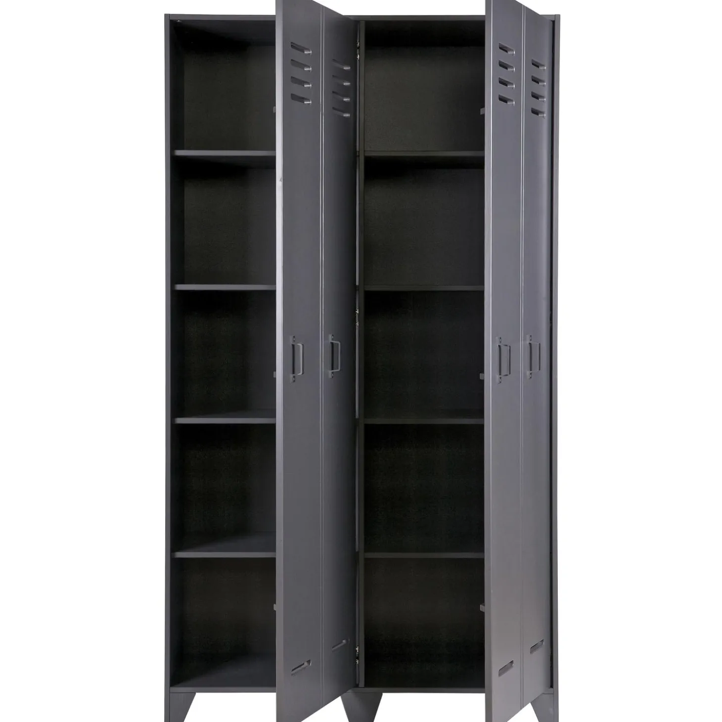 stijn-hoog-2-deurs-lockerkast-FLDididd-3.webp Best WOOOD Stijn Hoog 2-deurs Lockerkast Steel Grey Staalgrijs