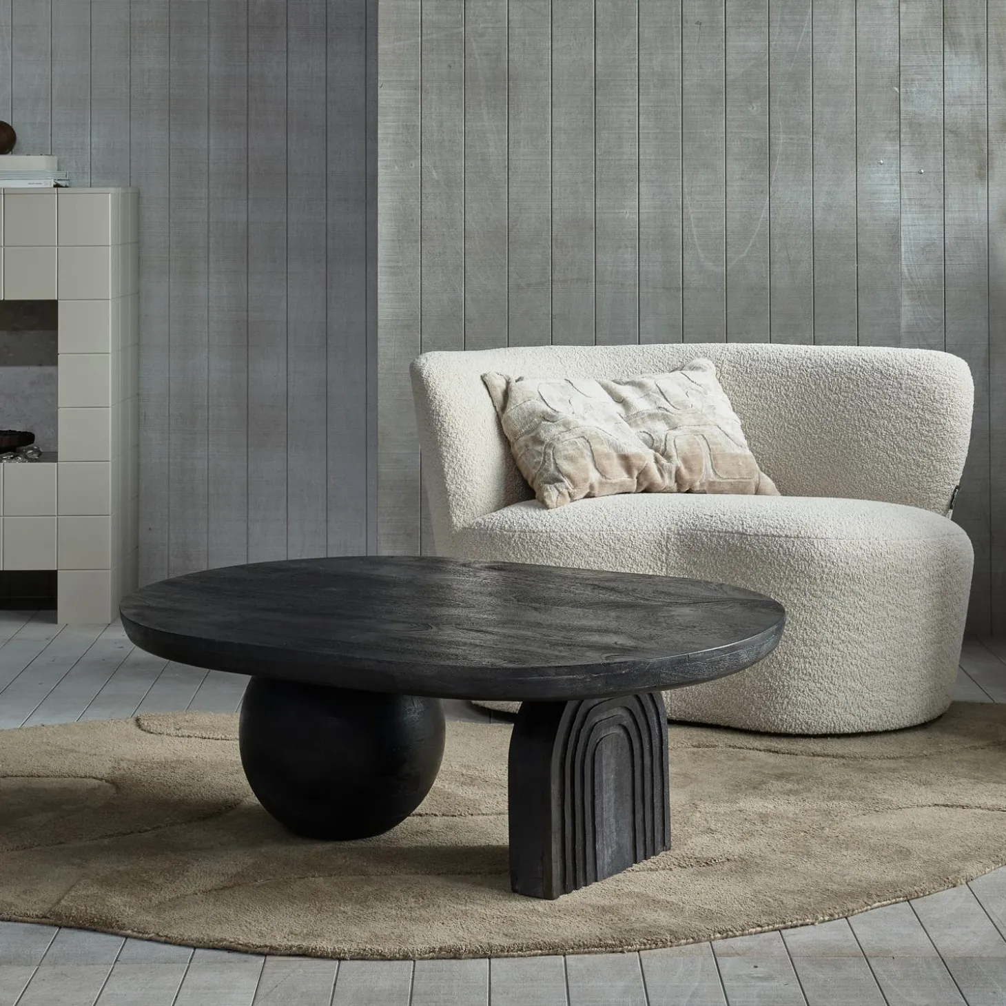 stone-bankje-links-boucl-crme-vSIWPokB-2.webp New WOOOD Stone Bankje Links Bouclé Crème