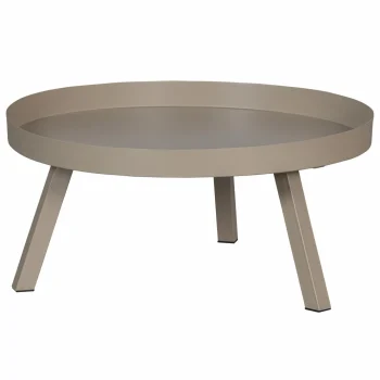 Clearance WOOOD Sunny Tuin Bijzettafel 35xø68 Cm Metaal Mist