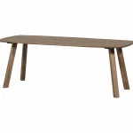 Discount WOOOD Tablo Eettafel Deens Ovaal DL 180x100 Cm Cashmere Brown