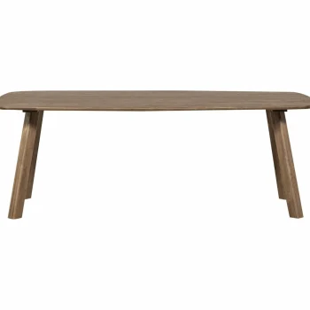 Discount WOOOD Tablo Eettafel Deens Ovaal DL 180x100 Cm Cashmere Brown