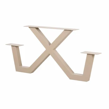 Online WOOOD Tablo Outdoor X-vorm Poot Picknick Metaal Zand 1 Stuks