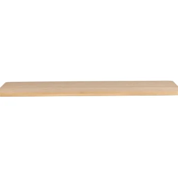 Outlet WOOOD Tablo Tafelblad Eiken Naturel Curved 200x90 Cm