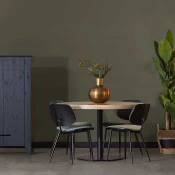 Outlet WOOOD Tablo Tafelblad Mango ø120 Cm