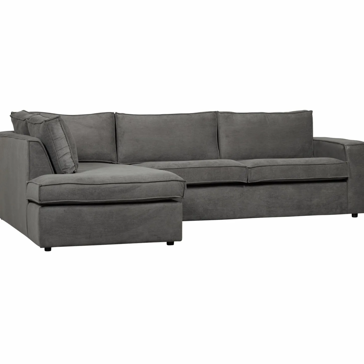 thomas-hoekbank-ribstof-links-uIjGqUht-2.webp Clearance WOOOD Thomas Hoekbank Ribstof Links Donkergrijs