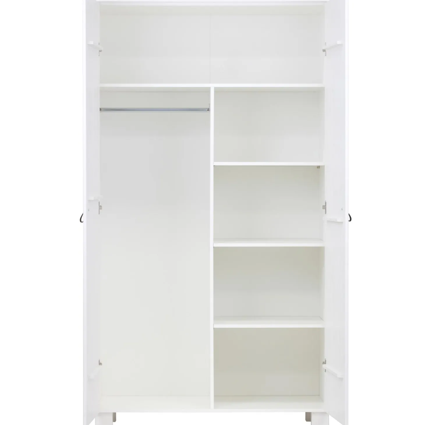 ties-garderobekast-grenen-wit-gejYIJYG-3.webp Outlet WOOOD Ties Garderobekast Grenen Wit