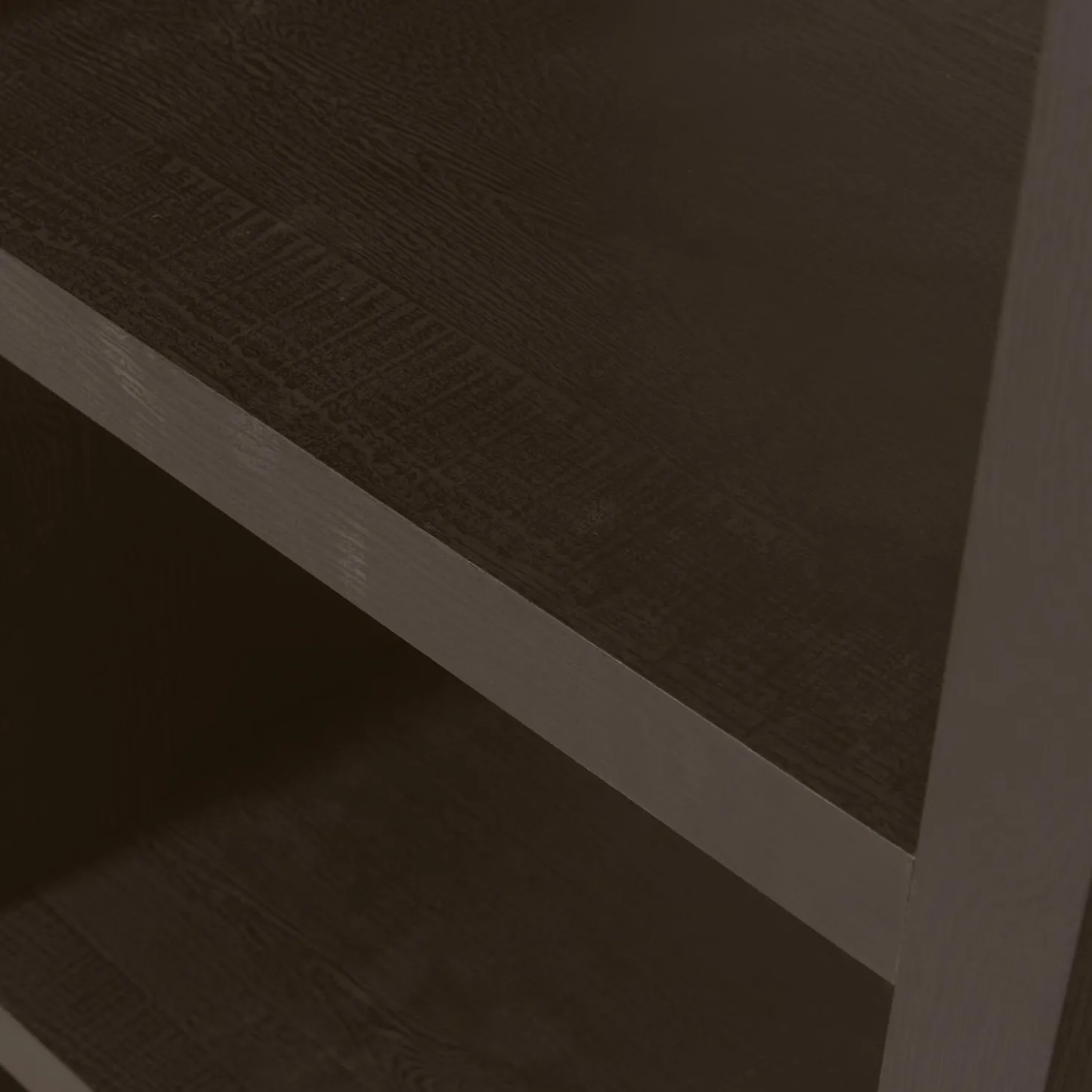 timo-open-kast-mdf-donkerbruin-GJlHAcpB-4.webp Outlet WOOOD Timo Open Kast Mdf Donkerbruin 195x100x40 Cm