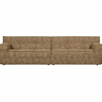 Best WOOOD Timor 4-zits Bank Karamel Melange