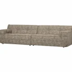 Fashion WOOOD Timor 4-zits Bank Naturel Melange