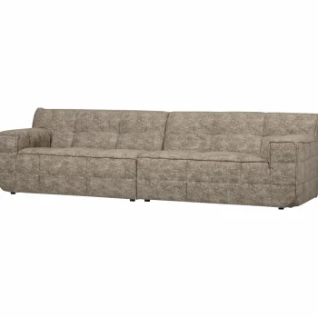 Fashion WOOOD Timor 4-zits Bank Naturel Melange