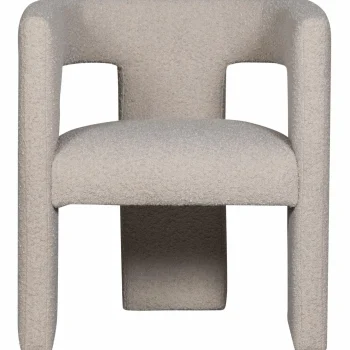 Outlet WOOOD Tiwa Fauteuil Bouclé Beige