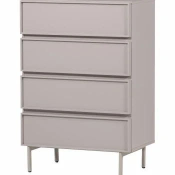 Online WOOOD Tours Ladekast 4 Lades Melamine/MDF Zand