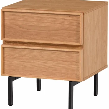 Sale WOOOD Tours Ladekast/nachtkastje 2 Lades Melamine/MDF Naturel
