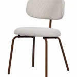 New WOOOD Travis Eetkamerstoel Off White