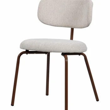 New WOOOD Travis Eetkamerstoel Off White