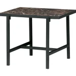 Fashion WOOOD Turn Around Bijzettafel Zwart 40x50x44