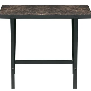 Fashion WOOOD Turn Around Bijzettafel Zwart 40x50x44