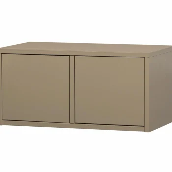 Discount WOOOD Turner Opbergbank Grenen Mud